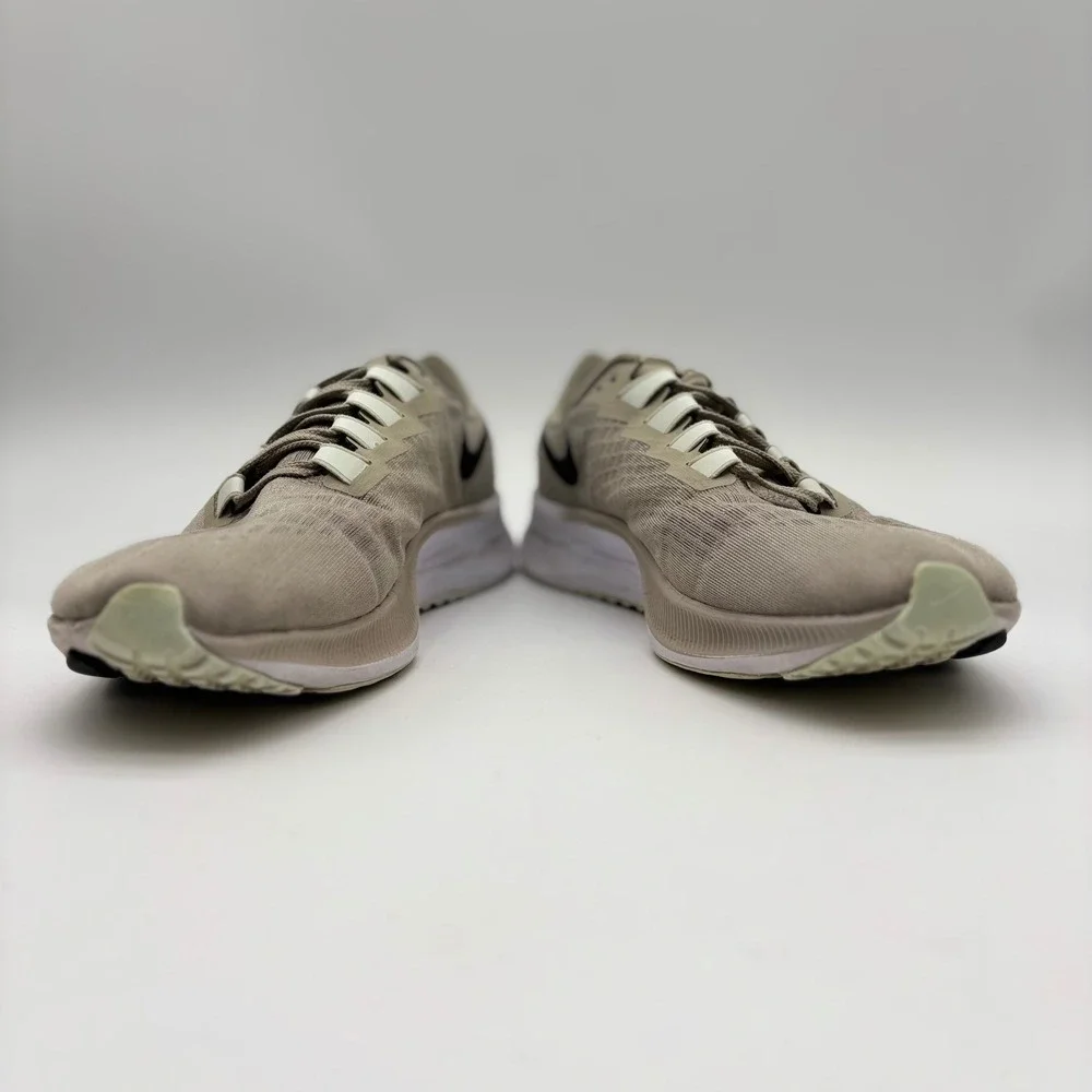 Nike Air Zoom Pegasus 37 Mens 10.5 Tan‎ Beige Running Shoes BQ9646-200